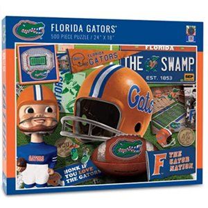 NCAA You the Fan FLORIDA GATORS 500 pc Puzzle Football Team Gift NIB